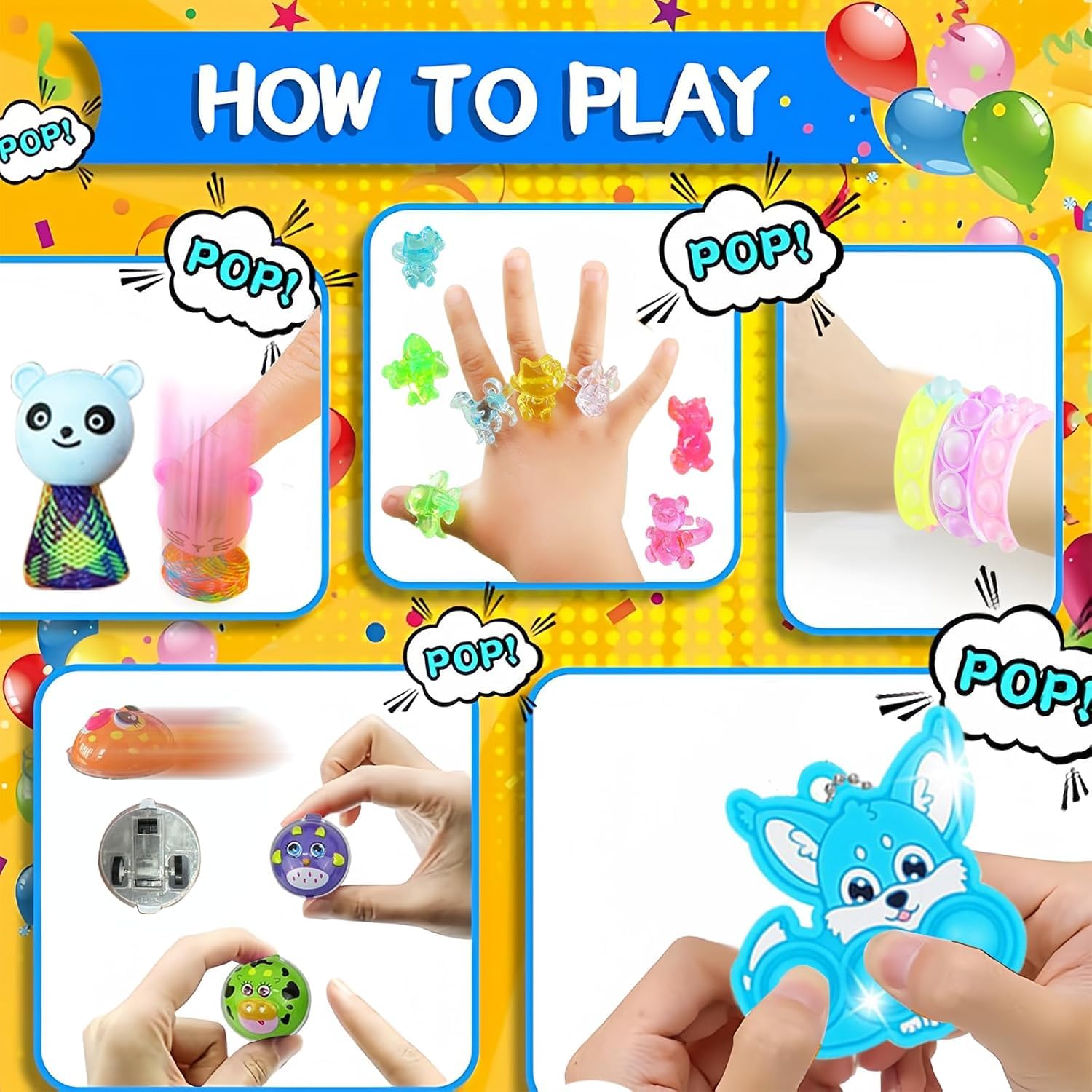 DZLHQON birthday party gifts versatile mini toys for bags.