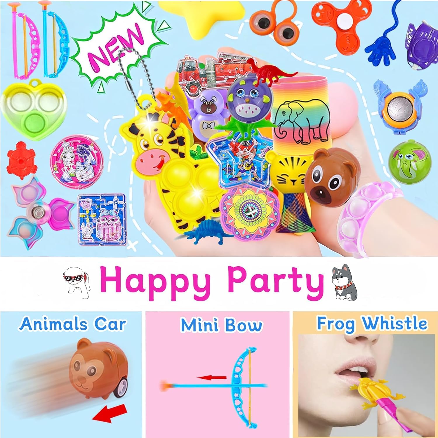 DZLHQON safety-friendly toys durable, smooth-edged for small hands.