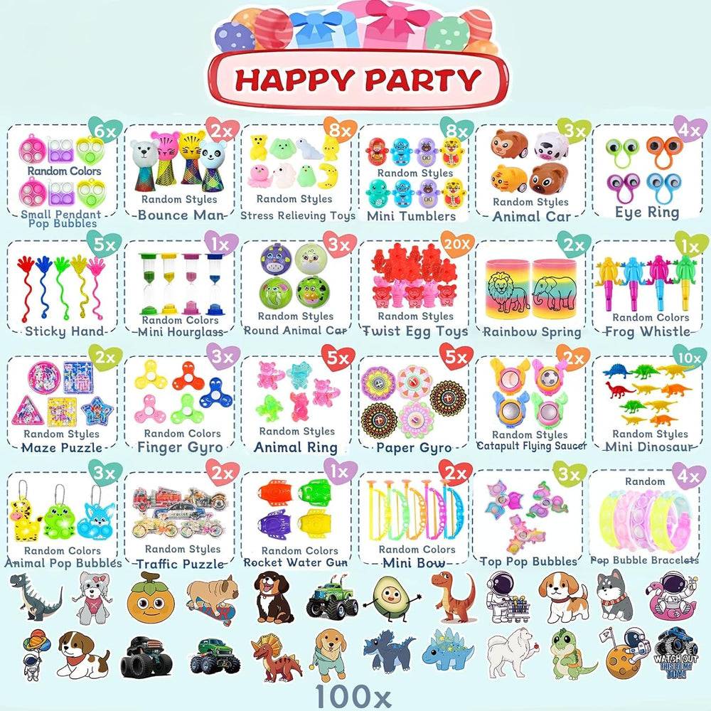 DZLHQON surprise bag fillers for instant celebration and giveaways.