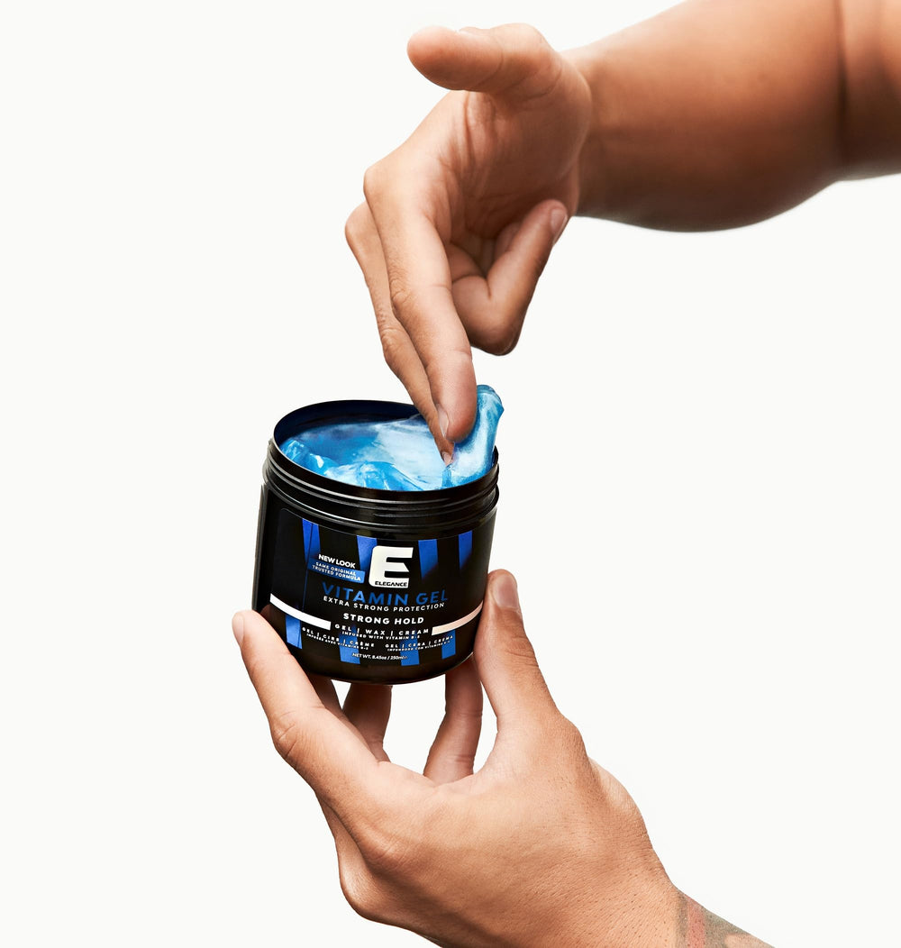Elegance packaging layout highlights premium care and value