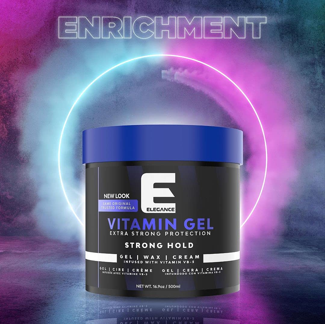 Elegance Vitamin Gel refreshing fragrance during styling