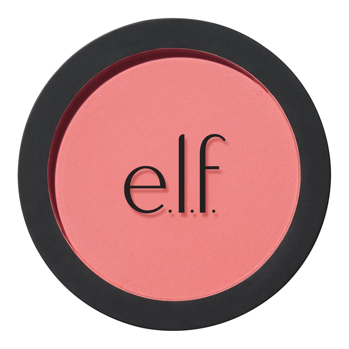 e.l.f. primer-infused matte blush packaging highlights sleek design and compact travel-friendly case