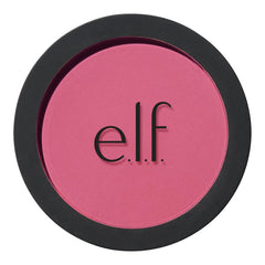 e.l.f. primer-infused matte blush pan with smooth, buildable color.