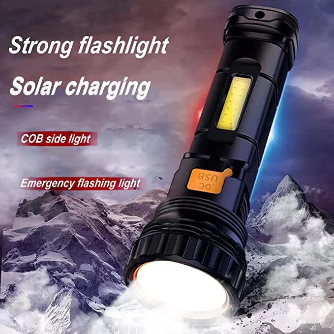 E-SHIDAI dual-lighting system showing both main and side lights for versatile illumination.