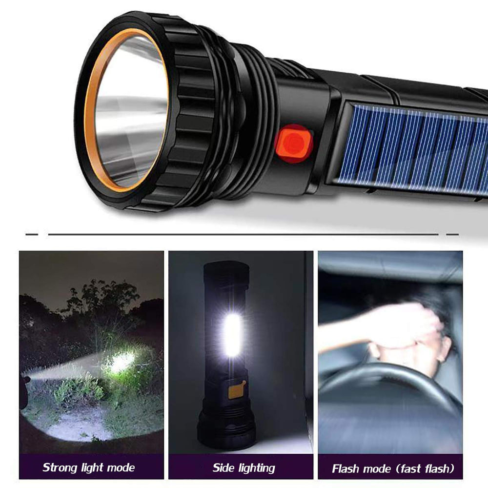 E-SHIDAI rugged ABS plastic and aluminum body for durability.