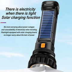 E-SHIDAI built-in USB charging and power output for devices on the go.