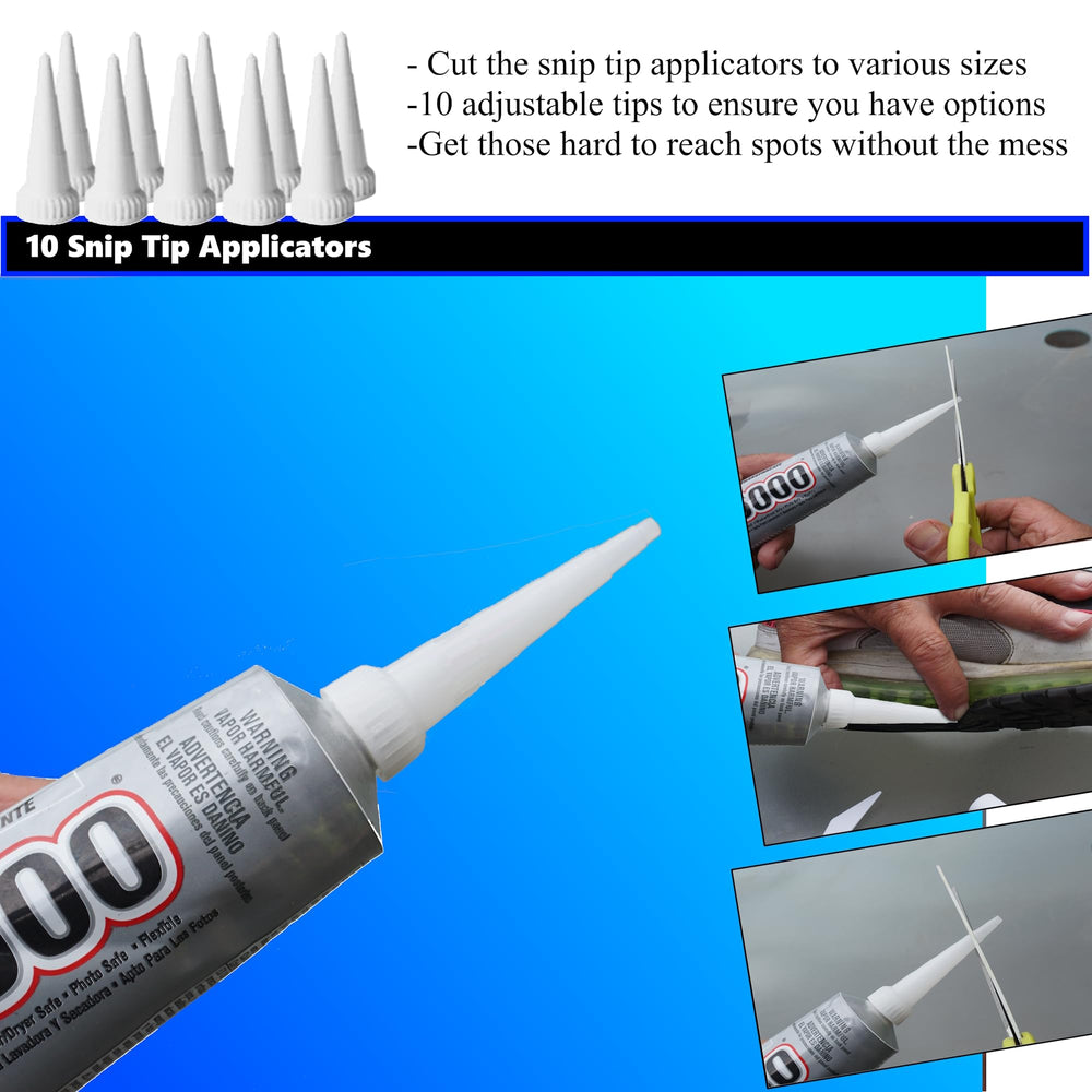 E6000 Craft Adhesive dries clear and paintable for clean finishes