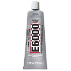 E6000 Hi Visc adhesive tube ready for versatile bonding across surfaces