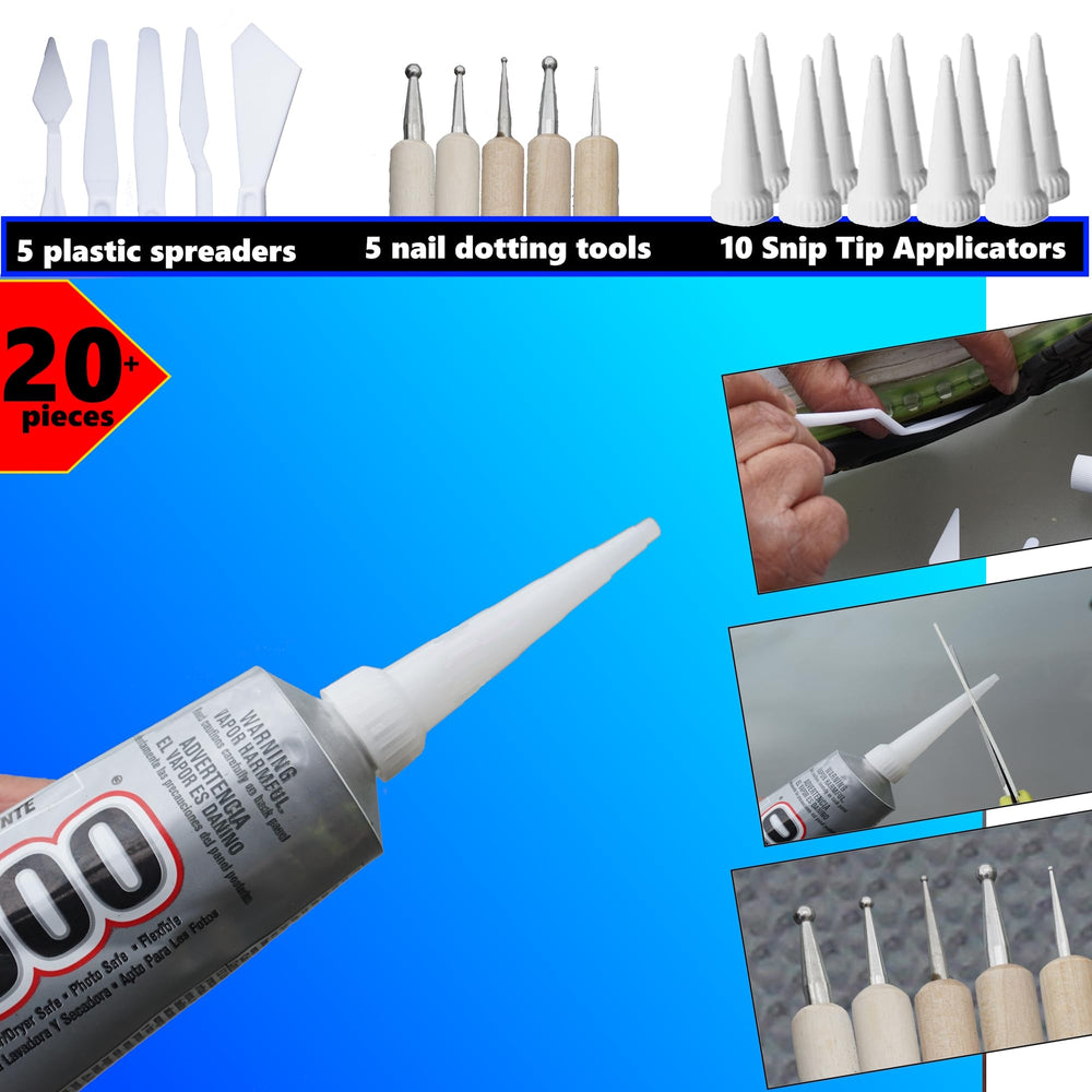 E6000 Snip Tip Applicators for precise dispensing and controlled applications
