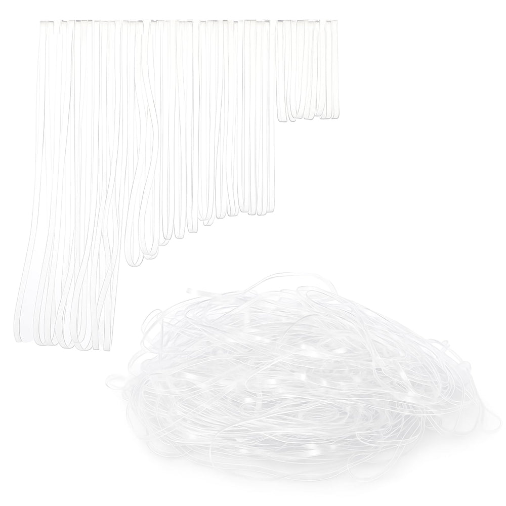 Eaasty transparent connectors stay hidden on metallic or pastel balloons.