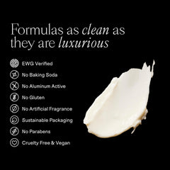 Each & Every tapioca starch texture supports light, comfortable odor protection.
