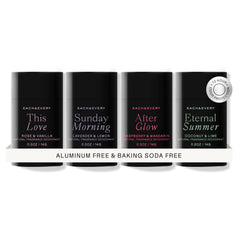 Each & Every Raspberry and Mandarin deodorant stick for daily freshness and all-day odor control.