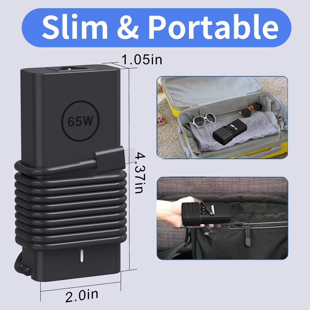 Eafinesy safety-certified Dell charger for peace of mind