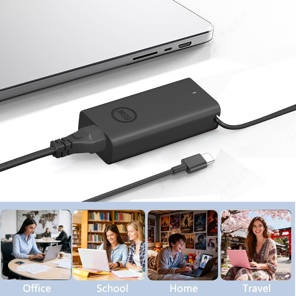 Eafinesy 65W USB-C power adapter with universal input