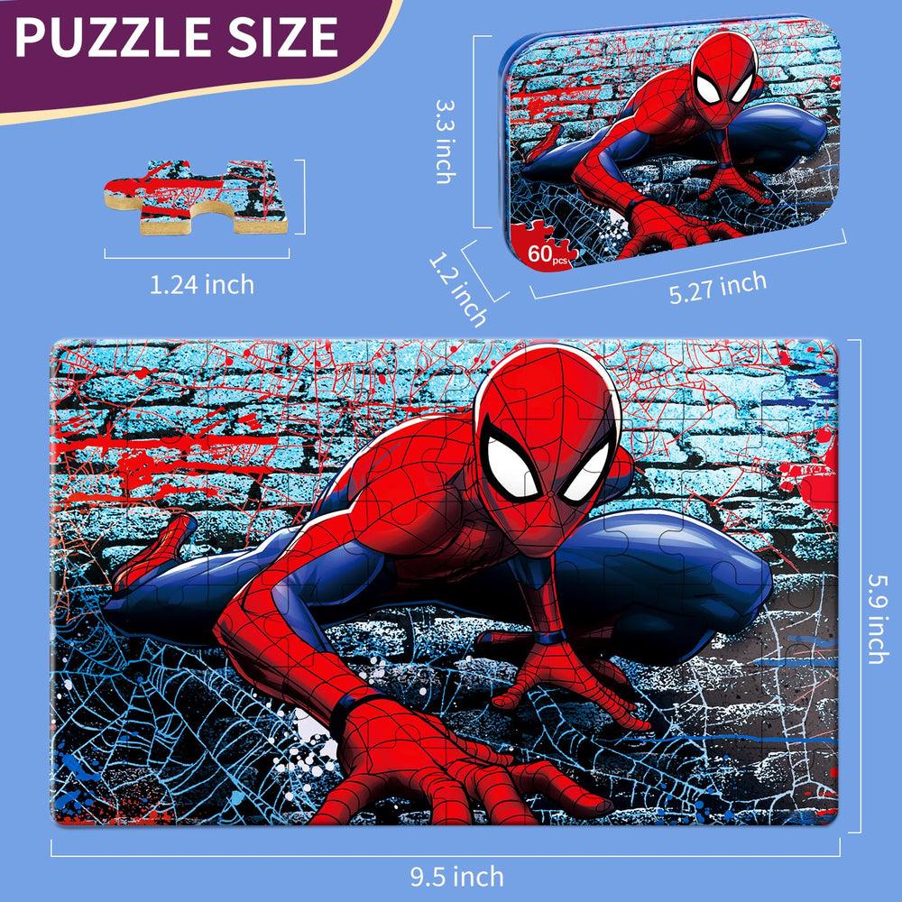 Eagarch puzzle pieces close-up show colorful, sturdy cardboard.