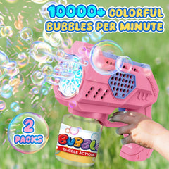 Two EagleStone bubble liquid bottles for continuous bubbles