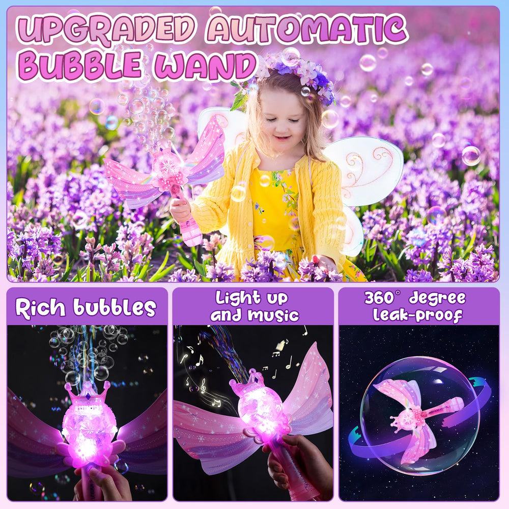 EagleStone bubble machine LED lights – bright visuals spark giggles.