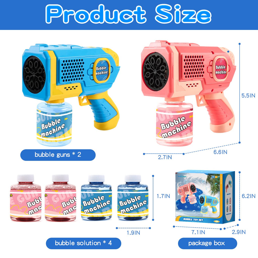EagleStone bubble gun setup for outdoor parties and events.