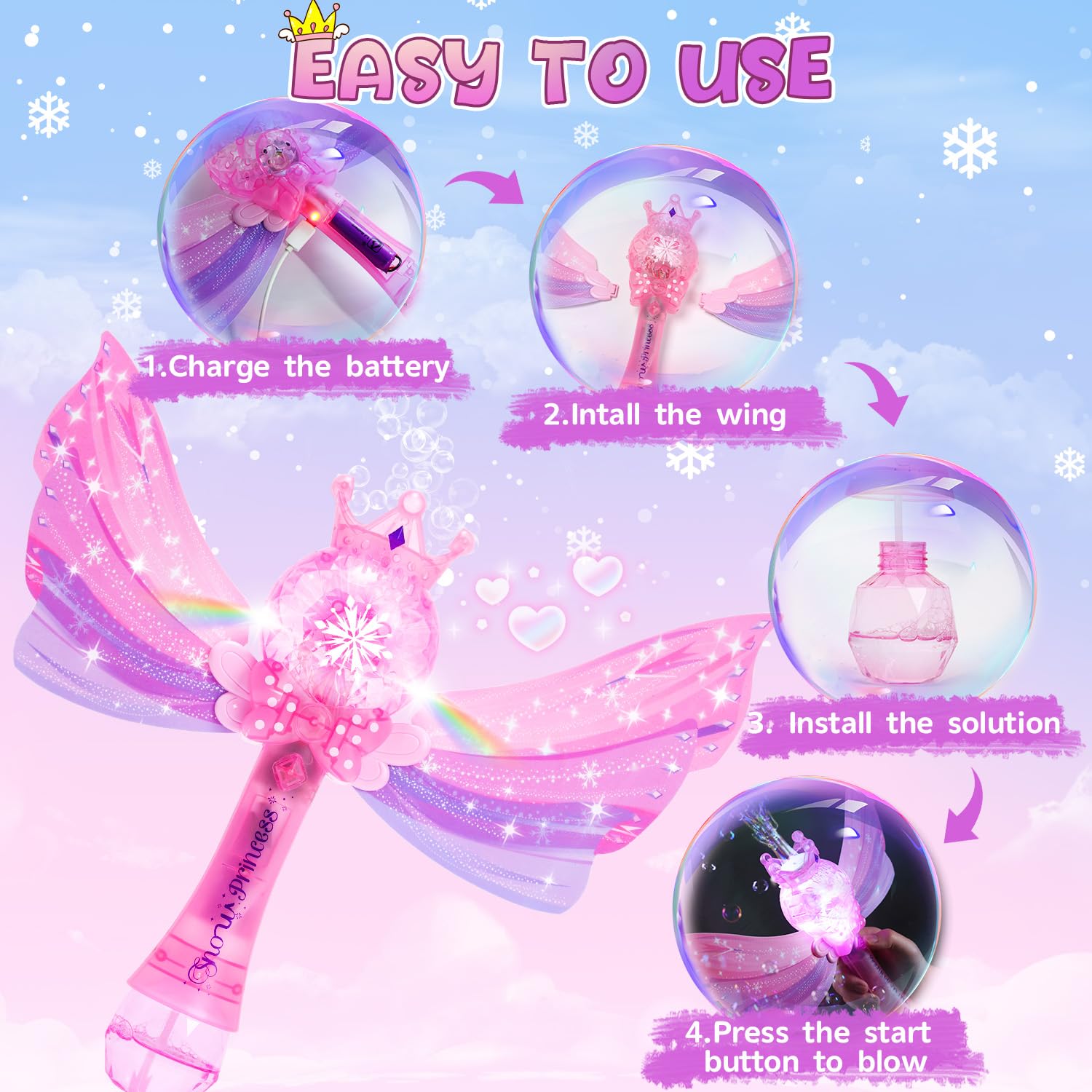 EagleStone wand battery charging – convenient rechargeable power for longer sessions.