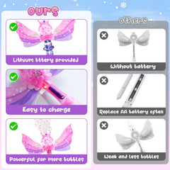 EagleStone Princess Wand detachable wings – easy dress up and pretend play.