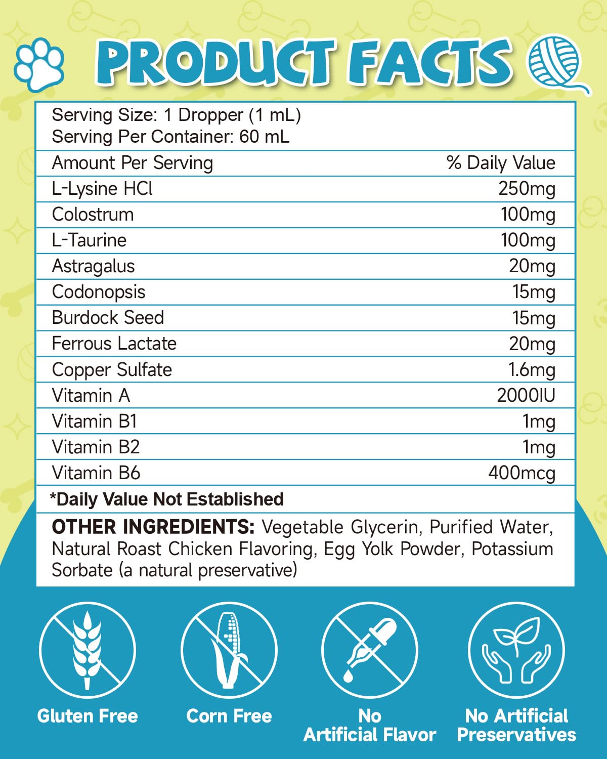 Eagou Diary L-Lysine suitable for kittens and adult cats