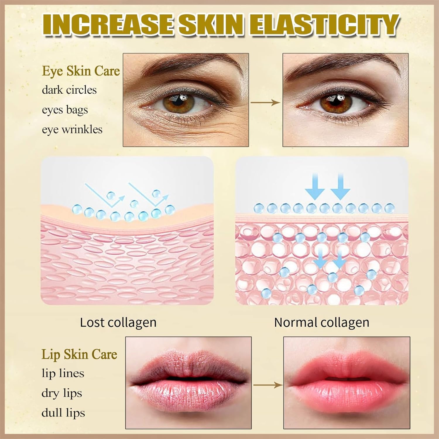 Eakroo eye mask reduces dark circles with gold treatment.