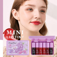 Eakroo Lip Tint Swatches reveal glossy texture and color payoff.