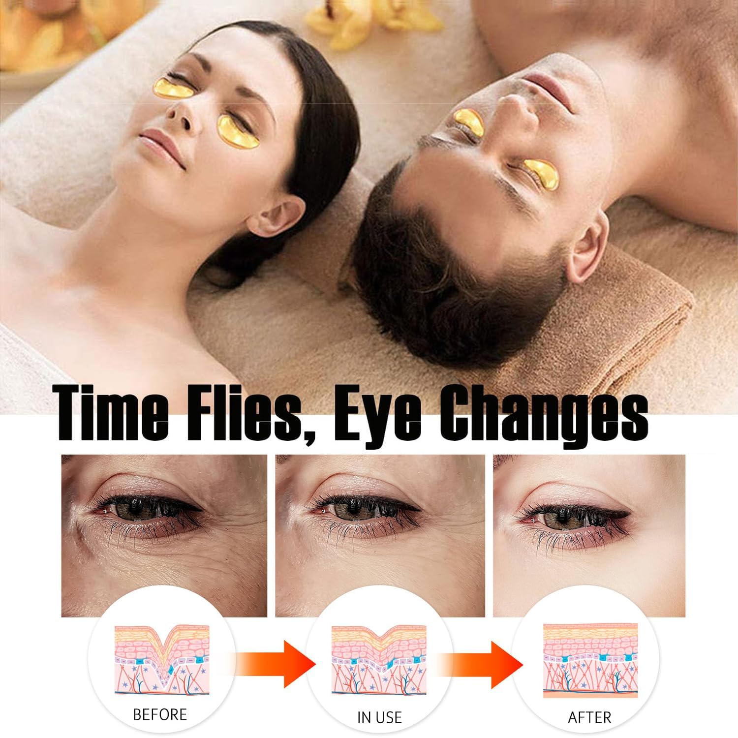 Eakroo vitamin-c-serum lip-eye mask offers a radiant glow around lips and eyes