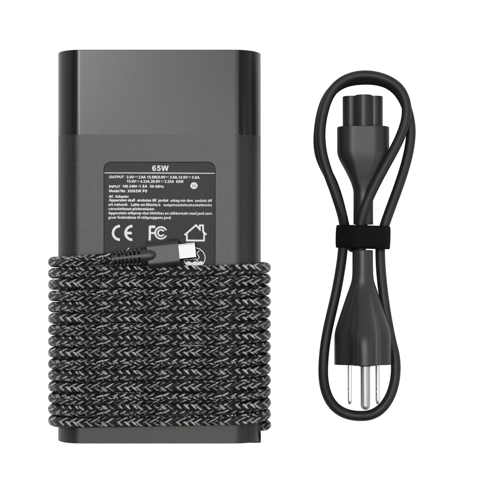 EAOYHGB 65W USB-C charger, travel-ready power for on-the-go work