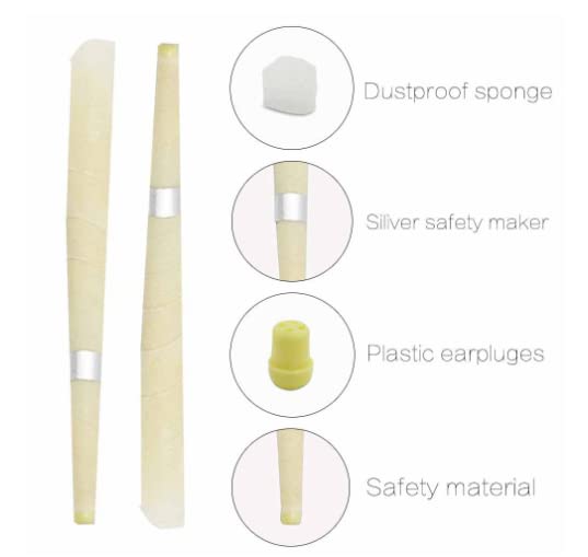 Ear Wax Removal Kit spacers provide controlled, comfortable insertion during cleaning.