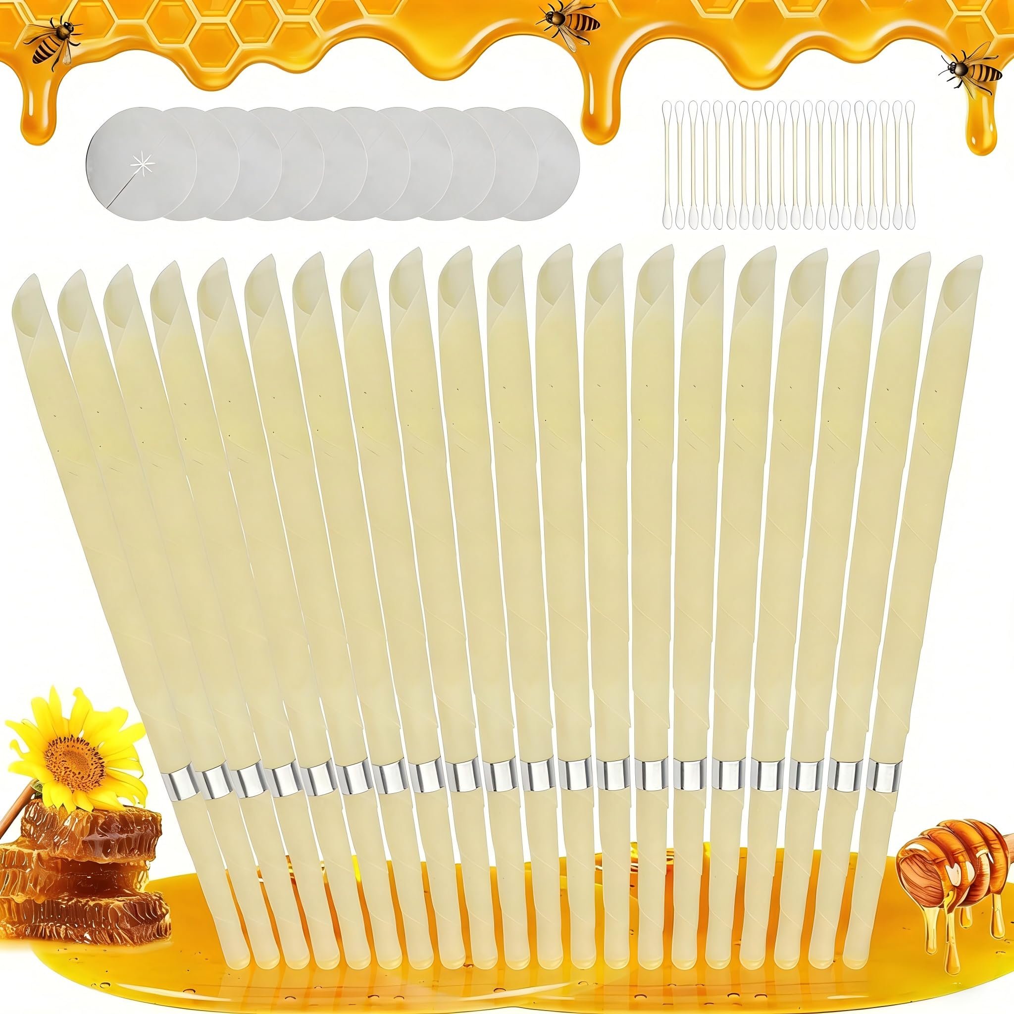 EarClean 20-pc ear cleaning kit with ergonomic tips for gentle cleaning