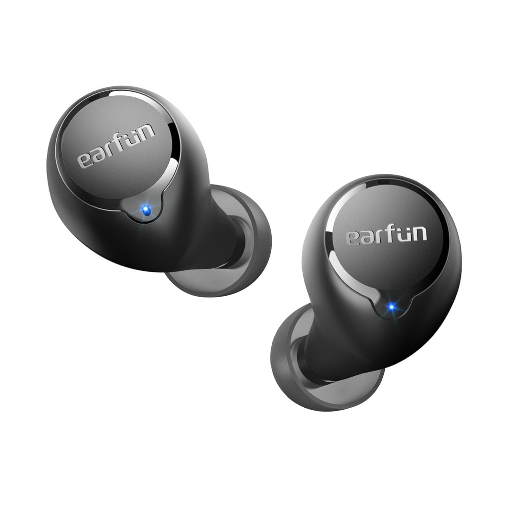 EarFun Free 2S earbuds in case with sleek design for easy daily carry