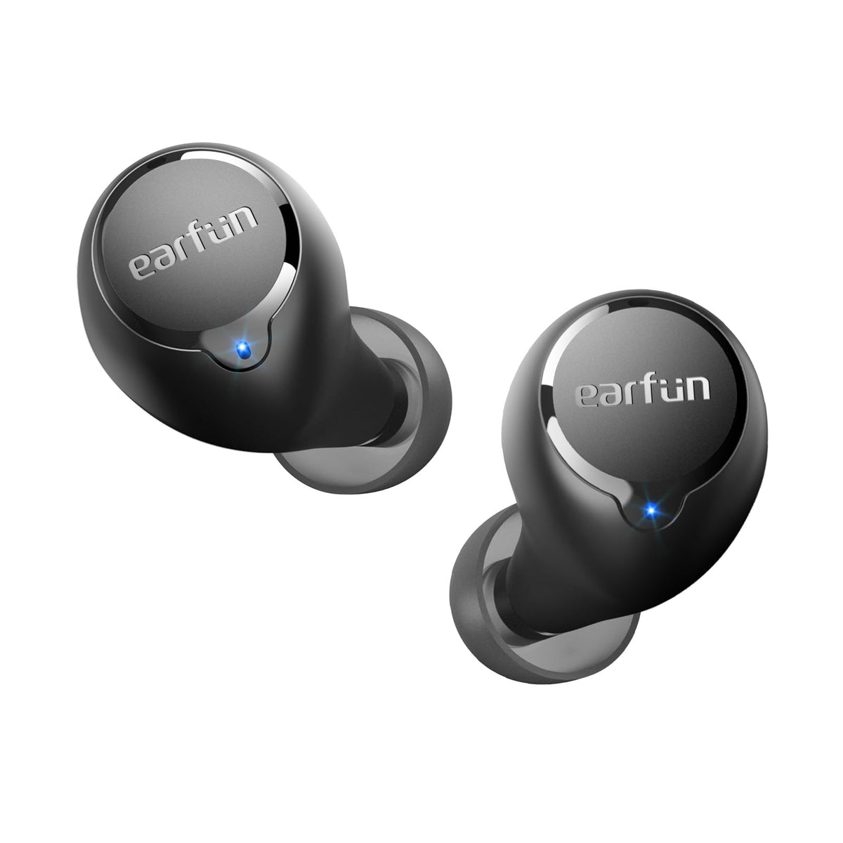 EarFun Free 2S earbuds in case with sleek design for easy daily carry