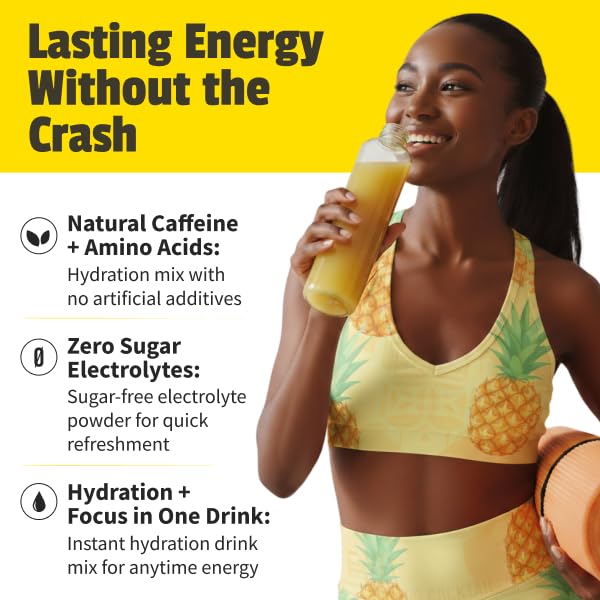 EarlyBird Pineapple Mimosa ready-glass ready-to-drink hydration and focus boost
