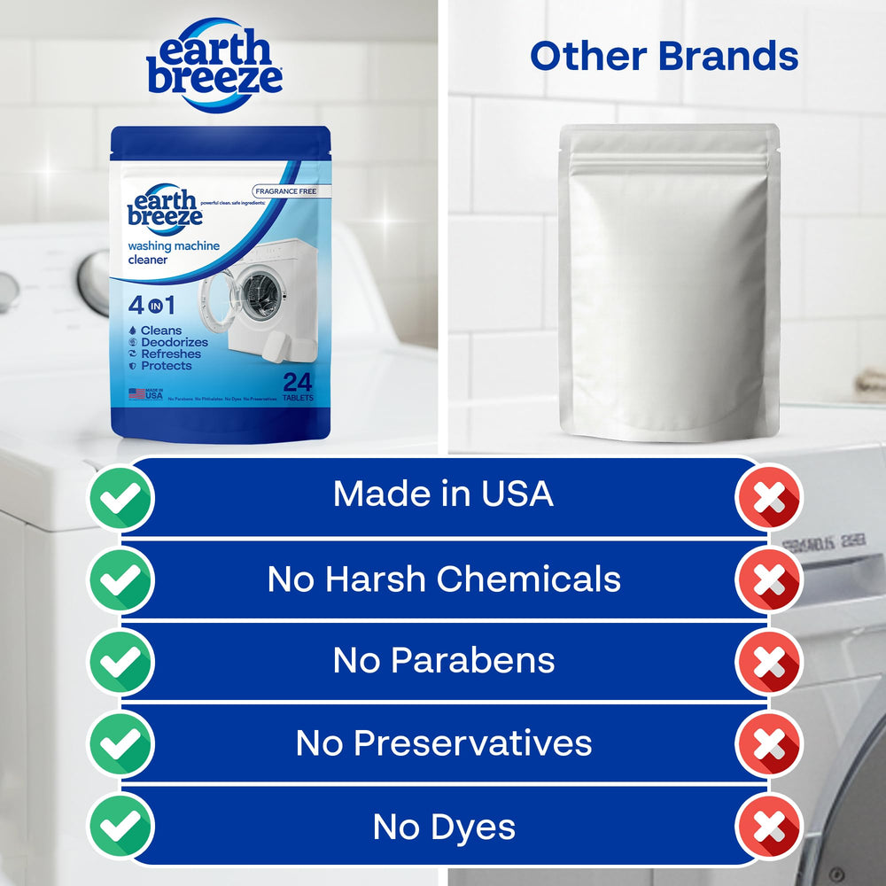 Earth Breeze compatible with front-load, top-load and HE washers