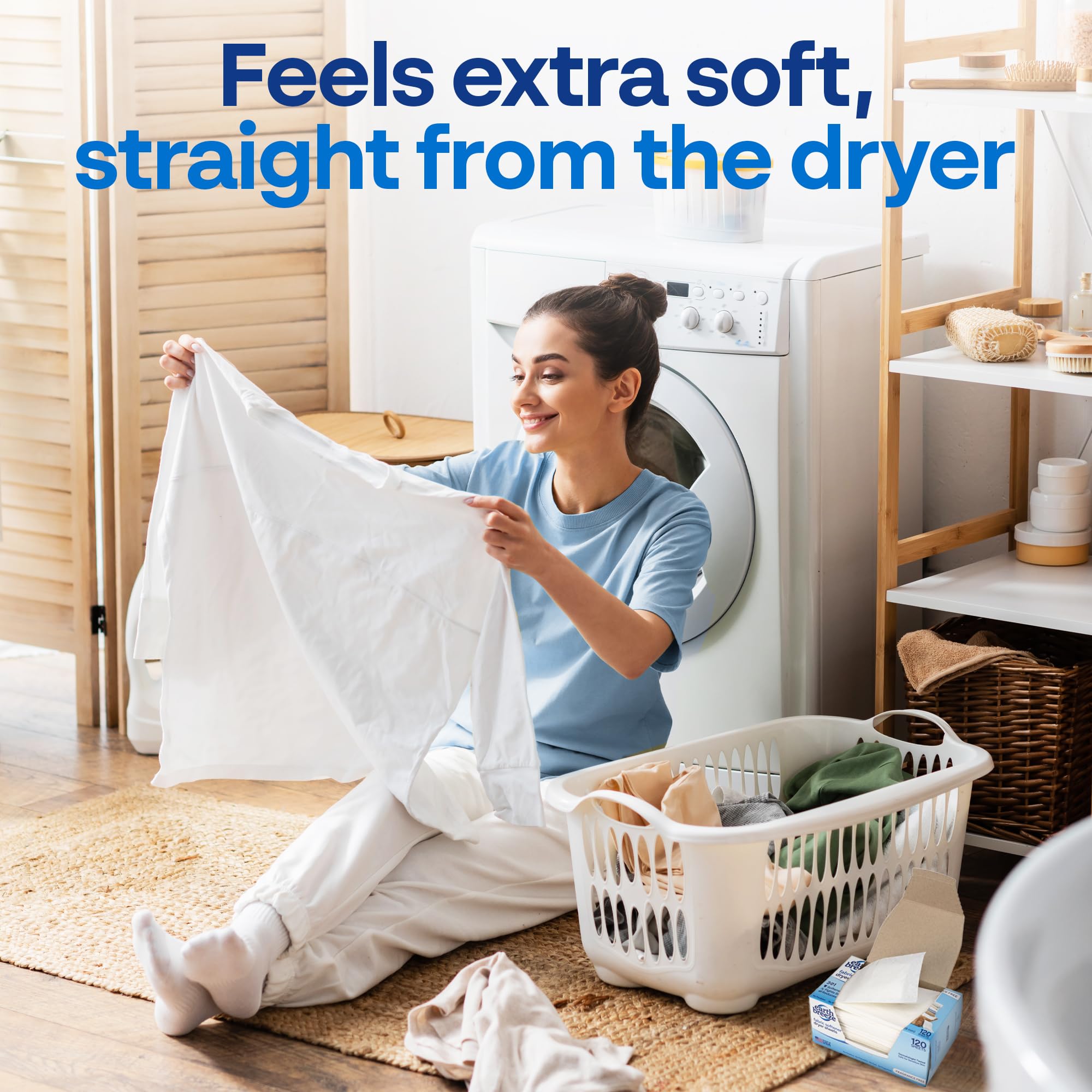 Earth Breeze hypoallergenic dryer sheet ideal for sensitive families.
