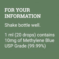 Earth Harmony Naturals Miron glass bottle preserves purity and stability.