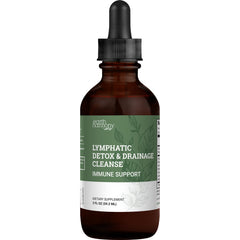 Earth Harmony Naturals lymph drops bottle for easy daily lymphatic support.