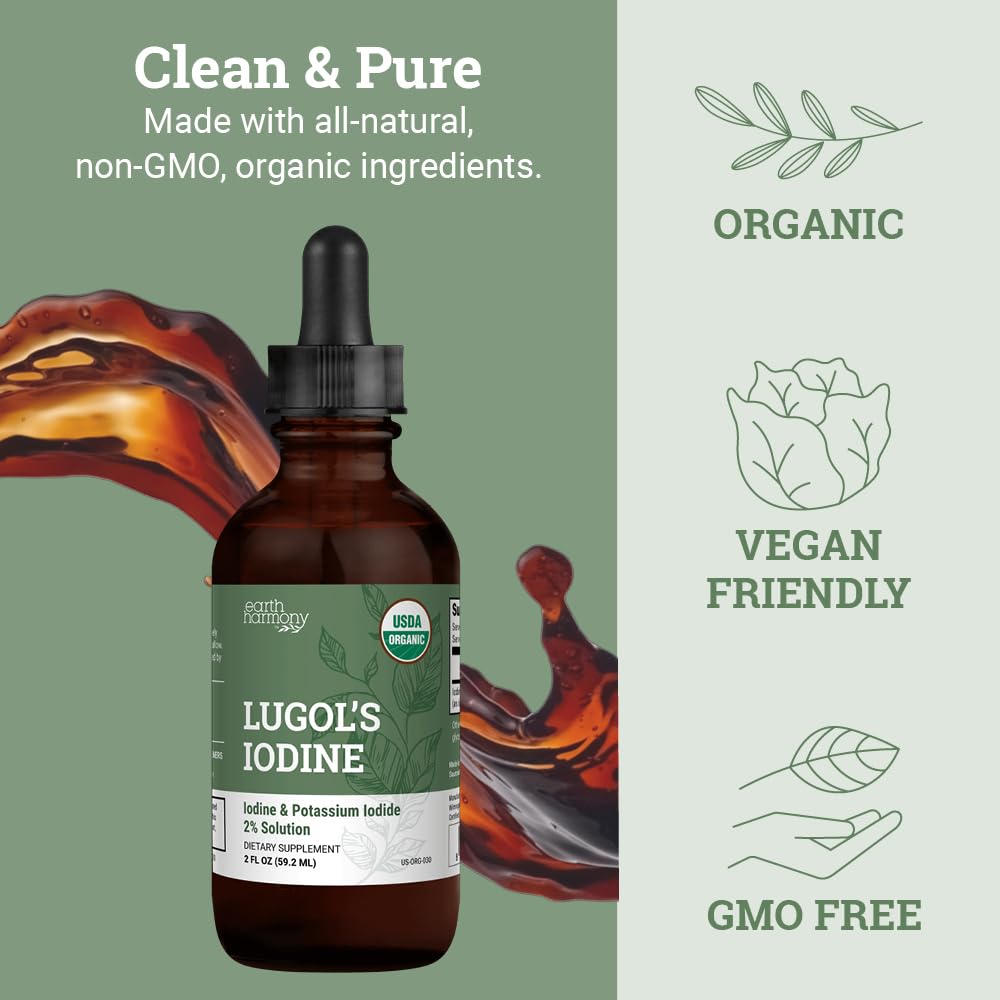 Earth Harmony Naturals vegan non-GMO certification badge for clean ingredients