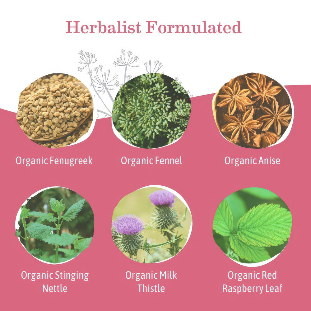 Milkmaid Tea packaging label showcasing organic certification.