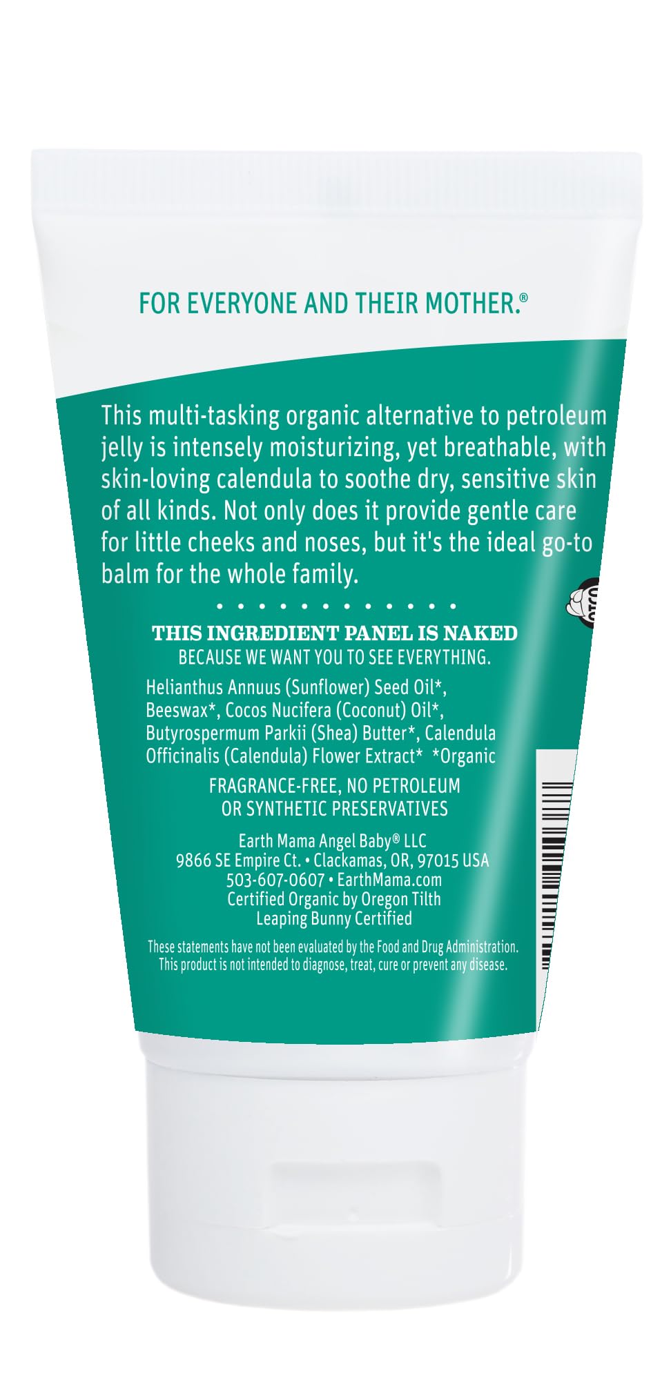Earth Mama packaging box and 2-pack display