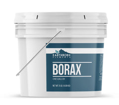Earthborn Elements Borax Powder shown as a natural cleaner for kitchens and baths.