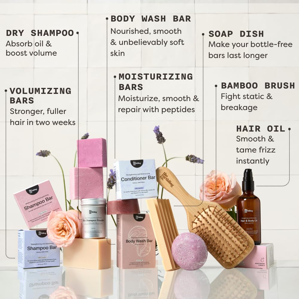 Sustainable packaging highlights eco-conscious choices for responsible hair care.