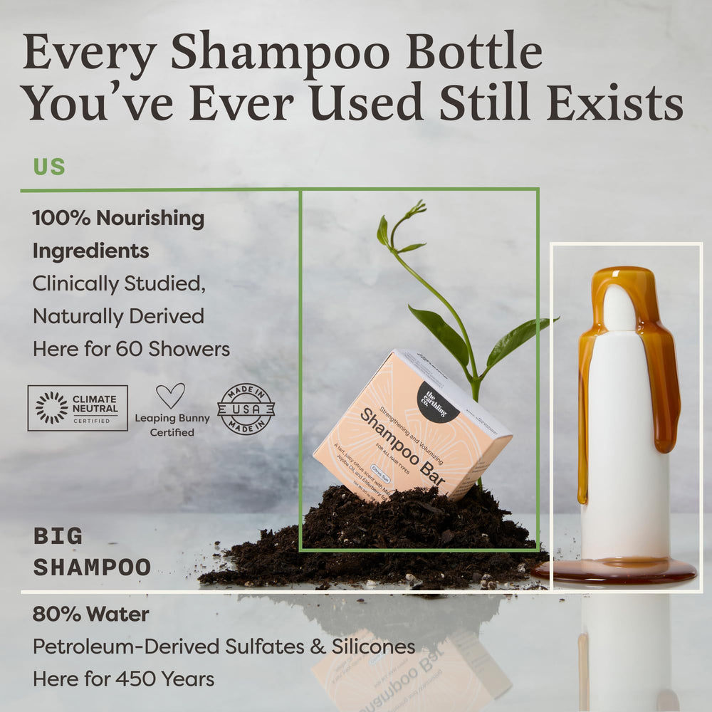 Earthling Co. Pro Vitamin B5 ingredient visual signals support for hair health