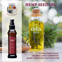 Earthly Body MKS eco Oil Original argan oil drop emphasizes conditioning