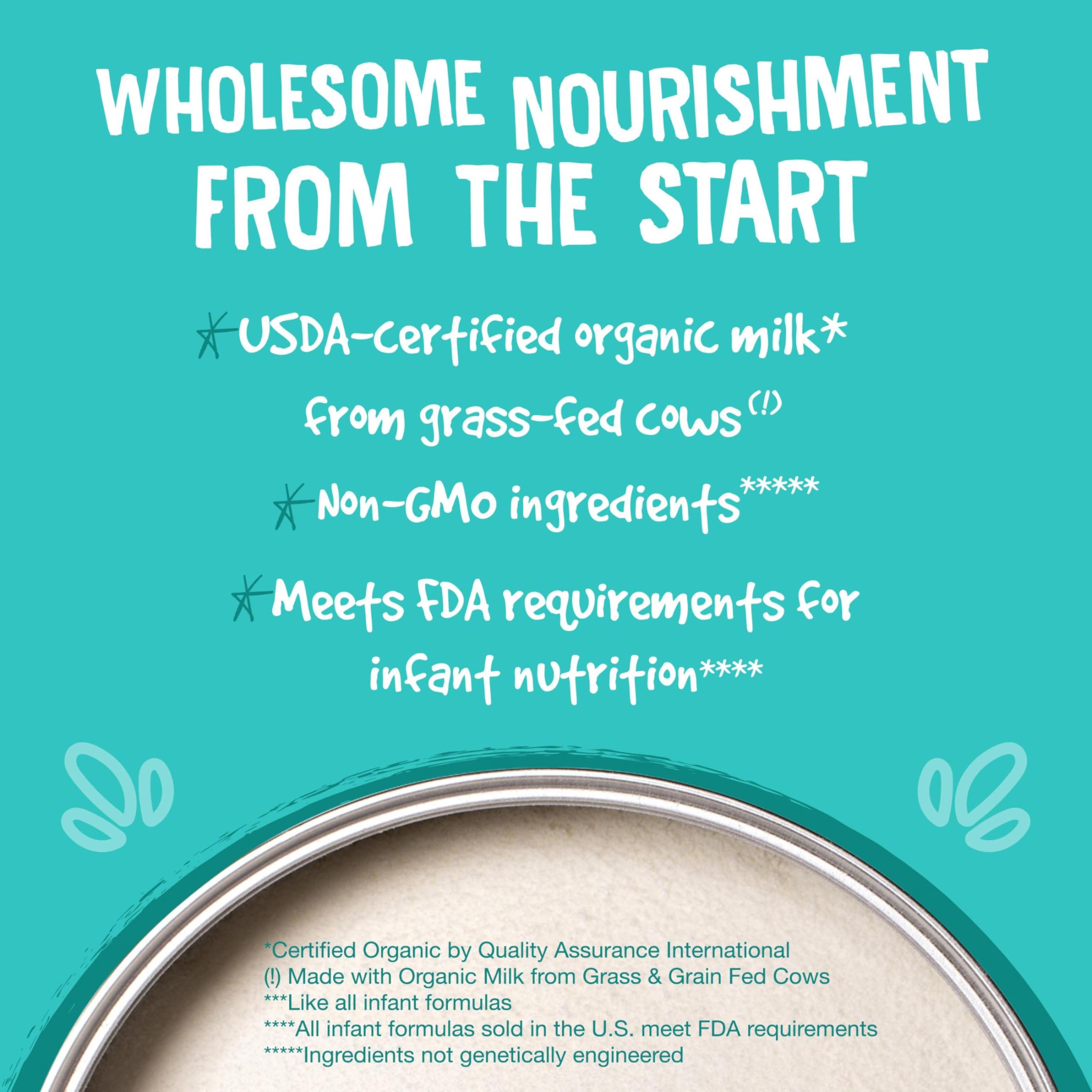 Earth's Best Organic Baby Formula prebiotic icon signaling tummy comfort