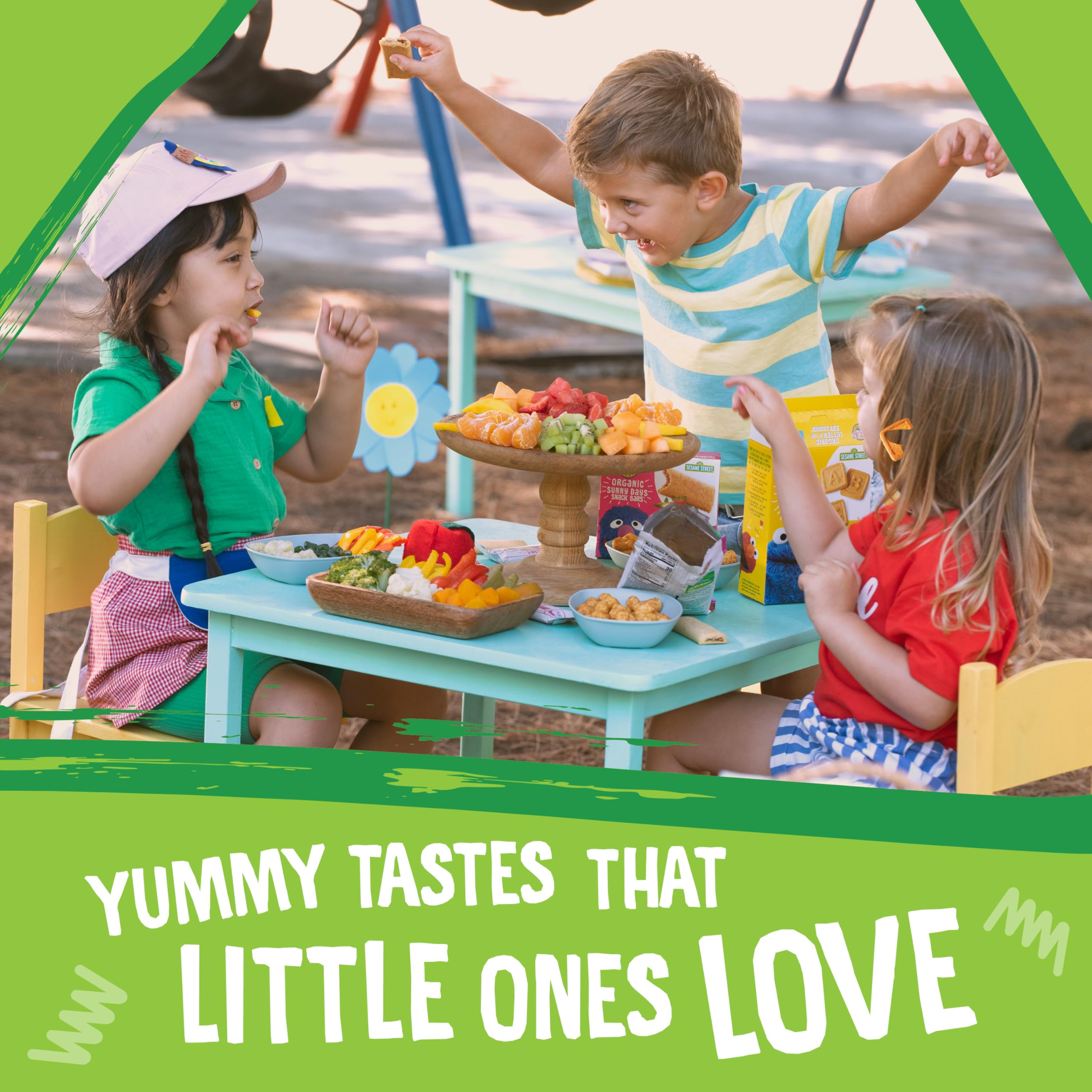 Earth's Best Organic Crunchy Sticks ingredients panel; USDA organic ingredients highlighted