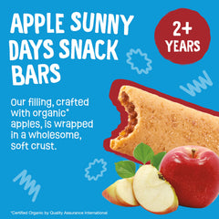 Earth's Best Sesame Street Apple Snack Bars pack open demonstrates easy portioning for kids.