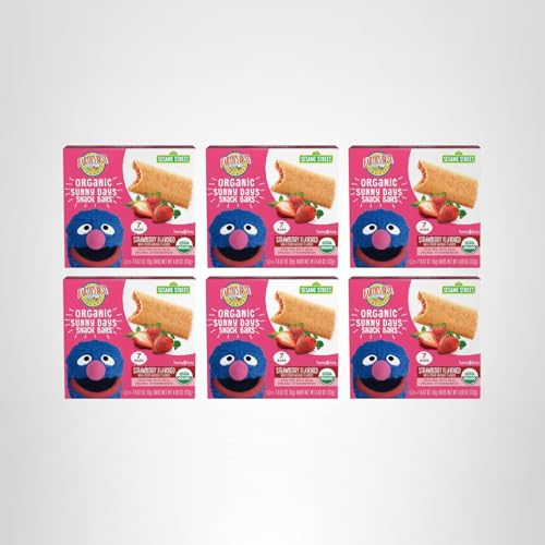 Earth's Best snack bars designed for ages 2 and up, ready to eat.