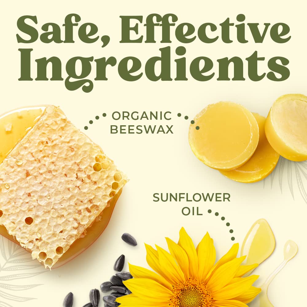 Earth's Daughter beeswax coconut oil vitamin E blend nourishes lips
